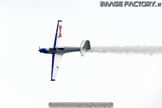 2019-10-12 Linate Airshow 02347 Blue Voltige - Motoalianti Fournier